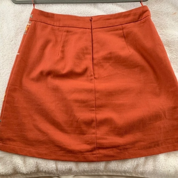 Francesca’s Collections Embroidered Skirt - Picture 3 of 4